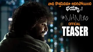 Nani 30 Movie Official Teaser || Mrunal Thakur || Shouryuv || 2023 Telugu Trailers || NSE