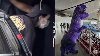 BTS Suga Arrived at Agust D D-Day Concert, Purple Dragon for Yoongi