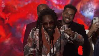 KABAKA PYRAMID Wins Best Reggae Album For ‘THE KALLING’ | 2023 GRAMMYs Acceptance Speech