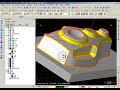 mastercam x6버전 3차원 모델링 후 경로생성 황 정삭 배곧 교육장 3