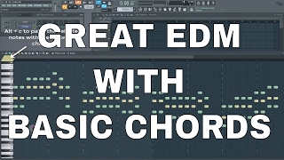 How to make nice EDM using basic chords +create presets in sylenth (saw, lead, bass) +.flp