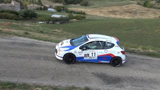 Rallye des Vallons Ardéchois 2020 - Peugeot 207 RC N°11 - Julien Duclaux et Émilie FAURE