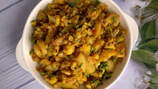 Potato and Cauliflower Stir Fry | Aloo Gobi Curry | Grand Recipe