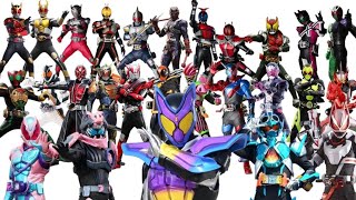 All primary riders and their final forms, resources in the description