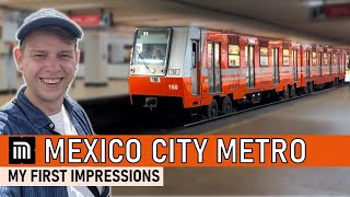 My First time riding the Mexico City Metro