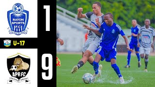 REBA IBITEGO BYIZA: RAYON SPORTS U17  1- 9 APR FC U17 || EXTENDED HIGHLIGHTS | KIGALI PELE STADIUM