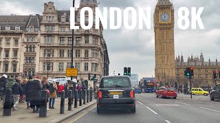 London City Drive - Driving Through the Beautiful Streets of  Central London West End