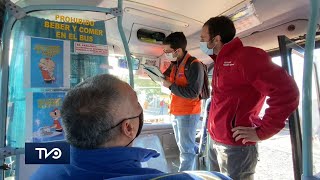 Autoridades fiscalizan protocolos en el transporte de trabajadores agrícolas