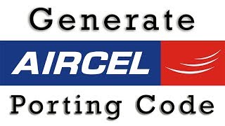 How to Get AIRCEL Porting Code through Internet [Without Sending SMS]