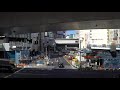 国道246号渋谷駅西口歩道橋架替工事の建設状況（2019年10月5日）