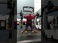 225lb behind the neck press