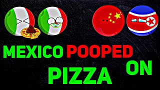 [MEXICO POOPED ON PIZZA]😂💩🍕In Nutshell || [FUNNY]💀🥶⚔ #shorts #countryballs #geography #mapping