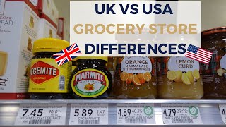 DIFFERENCES BETWEEN AMERICAN AND BRITISH GROCERY STORES (UK VS USA GROCERY STORES)