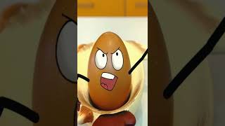 egg angry| Operation, Plastic surgery on pomelo 😂 #goodland #Fruitsurgery #doodles #ytshorts  #short