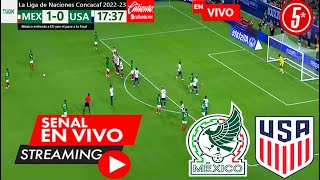 México Vs Estados Unidos En Vivo | Partido Hoy México Vs USA En Vivo Ver Semifinal México Vs USA