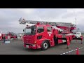 東京消防庁最新はしご車の軽快な上昇・旋回操作 the latest ladder fire truck