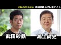 武田砂鉄 × 鴻上尚史【プレ金ナイト】