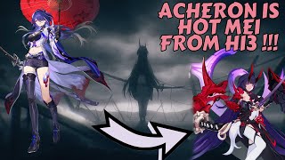 Acheron Is Herrscher Of Thunder Mei From Honkai Impact 3rd! Analyzing V2.1 Trailer Honkai Star Rail