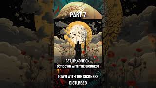 Down With The Sickness - Disturbed - visualized lyrics Part 7/7 #shorts