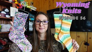 Wyoming Knits Episode 56- Brooklyn Raglan, Felici socks, and works in progress