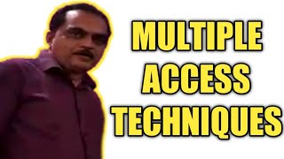 MULTIPLE ACCESS TECHNIQUES | MULTIPLEXING PART 4 |
