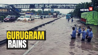Rain News Today | Heavy Downpour In Gurugram, Delhi-NCR | Gurugram Rains News | English News
