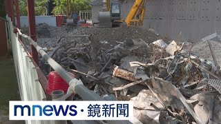 驚傳鷹架意外倒塌　業者澄清：怕危險「自行拆除」｜#鏡新聞