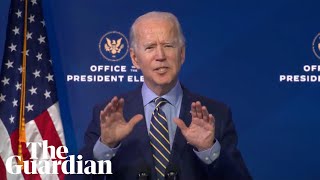 Biden says Trump aides are obstructing his transition team