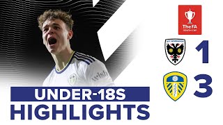 HIGHLIGHTS: AFC WIMBLEDON 1-3 LEEDS UNITED (AET) | FA YOUTH CUP 4TH ROUND