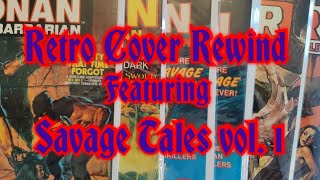 Retro Cover Rewind featuring Savage Tales vol 1