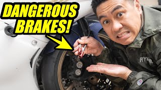 MY YAMAHA R6 HAS THE WORLD'S MOST DANGEROUS BRAKES!