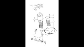 Клапан демпфирования Ауди A6C6(4F)3.0TDI Dampening Adjustment Valve |Ventil für Dämpfungsverstellung