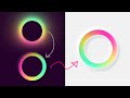 Neumorphism Gradient Loader Ring Animation Effects using Html & CSS | Light Version