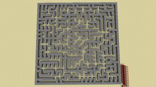Minecraft Maze Generation (Prim's Algorithm)