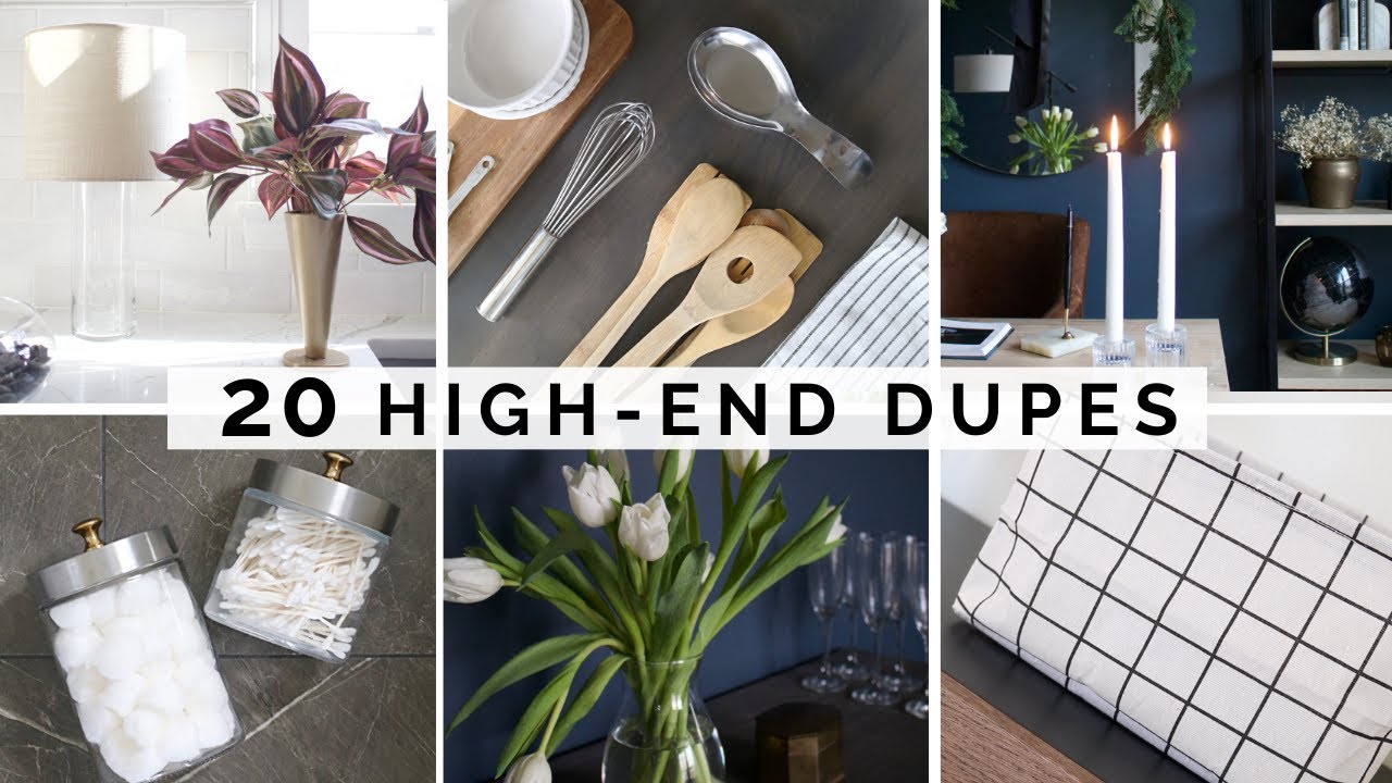 Top 20 Dollar Tree High End Dupes Diy High End Inspired Home Decor