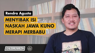 BERKUNJUNG | RENDRA AGUSTA - MISTERI HILANGNYA AGAMA JAWA TERUNGKAP DI SINI