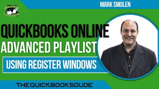 QuickBooks Online Register Window