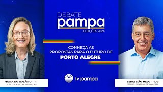 DEBATE PAMPA | ELEIÇÕES 2024 - 2° TURNO | 17/10/2024