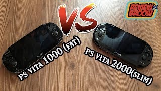 PS VITA 1000 (FAT) VS PS VITA 2000 (SLIM)-KIYASLAMA!!