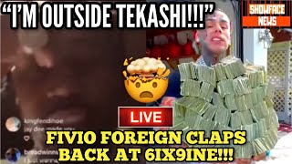 FIVIO FOREIGN CLAPS BACK AT 6IX9INE! 🤯 “NUMBERS DON’T MAKE YOU THE KING OF NY” #ShowfaceNews