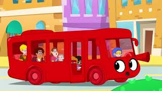 Wheels On The Bus Nursery Rhyme | Kids Cartoons | Songs and Lullabies | Mila and Morphle