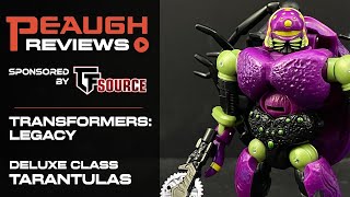 Video Review: Transformers Legacy - Deluxe Class Predacon TARANTULAS