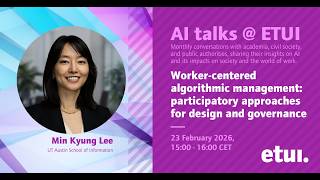 Worker-centered algorithmic management