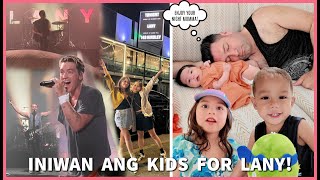 FIRST TIME KO IWAN ANG TATLONG KIDS KAY MISTER! LANY CONCERT IN ADELAIDE! ❤️ | rhazevlogs