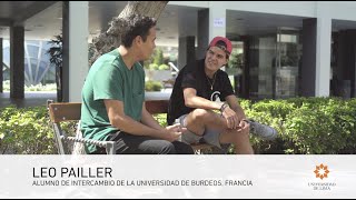 ULIMA - Leo Pailler, alumno de intercambio de la Universidad de Burdeos