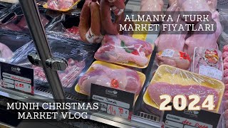 Almanya / Türk Market Fiyatları 2024 - Münih Mini Vlog