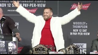 UFC 205: Pre-fight Press Conference Highlights