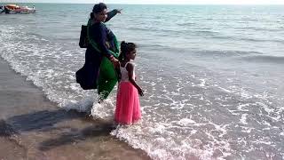 Vidita amd mom @mandvi beach