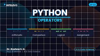 Python Operators Explained | Arithmetic, Comparison, Logical & Assignment | Intelevo EP03