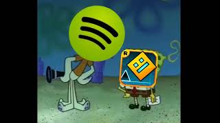 SpongeBob Wrong Notes but it's Geometry Dash